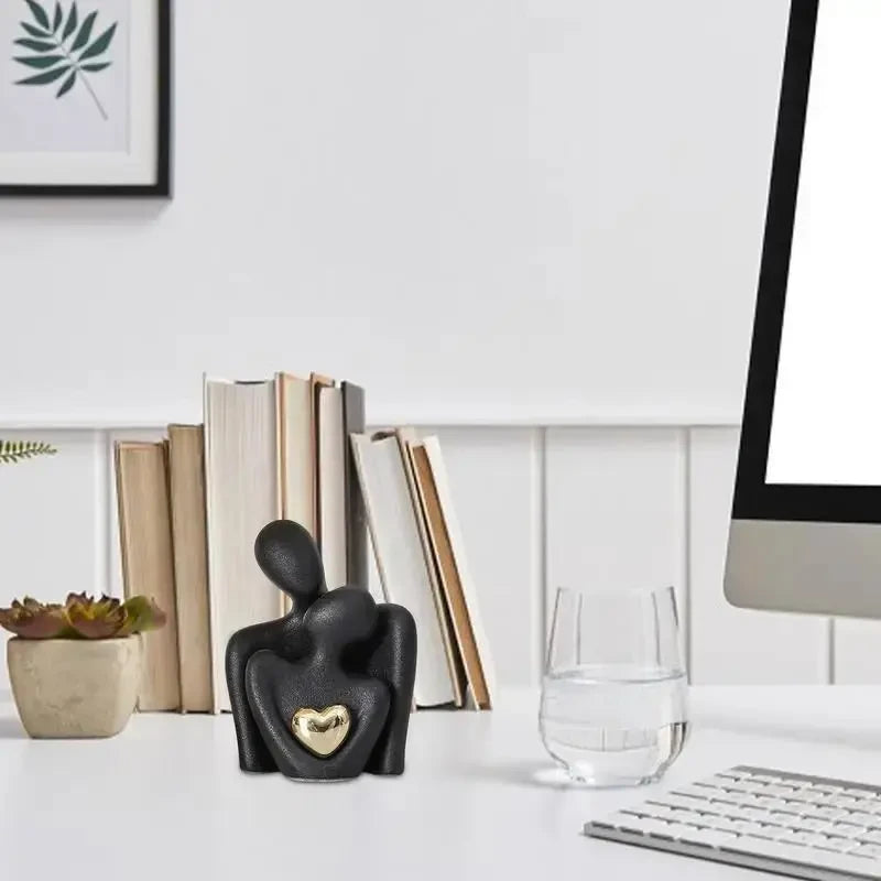 Abstract Couple Figurine