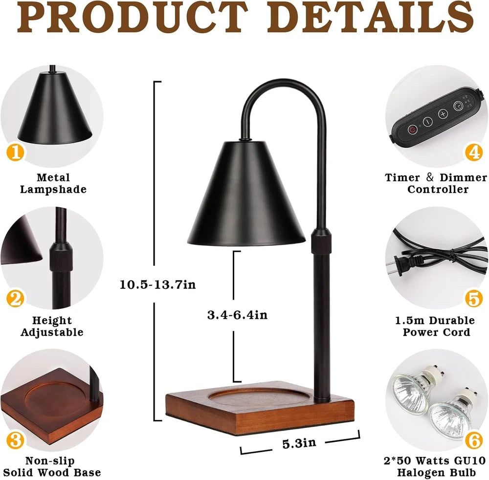Modern Candle Warmer Lamp