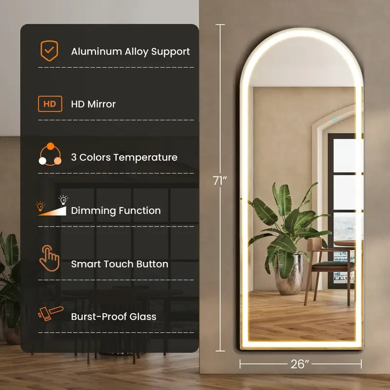 LED Full Length Mirror