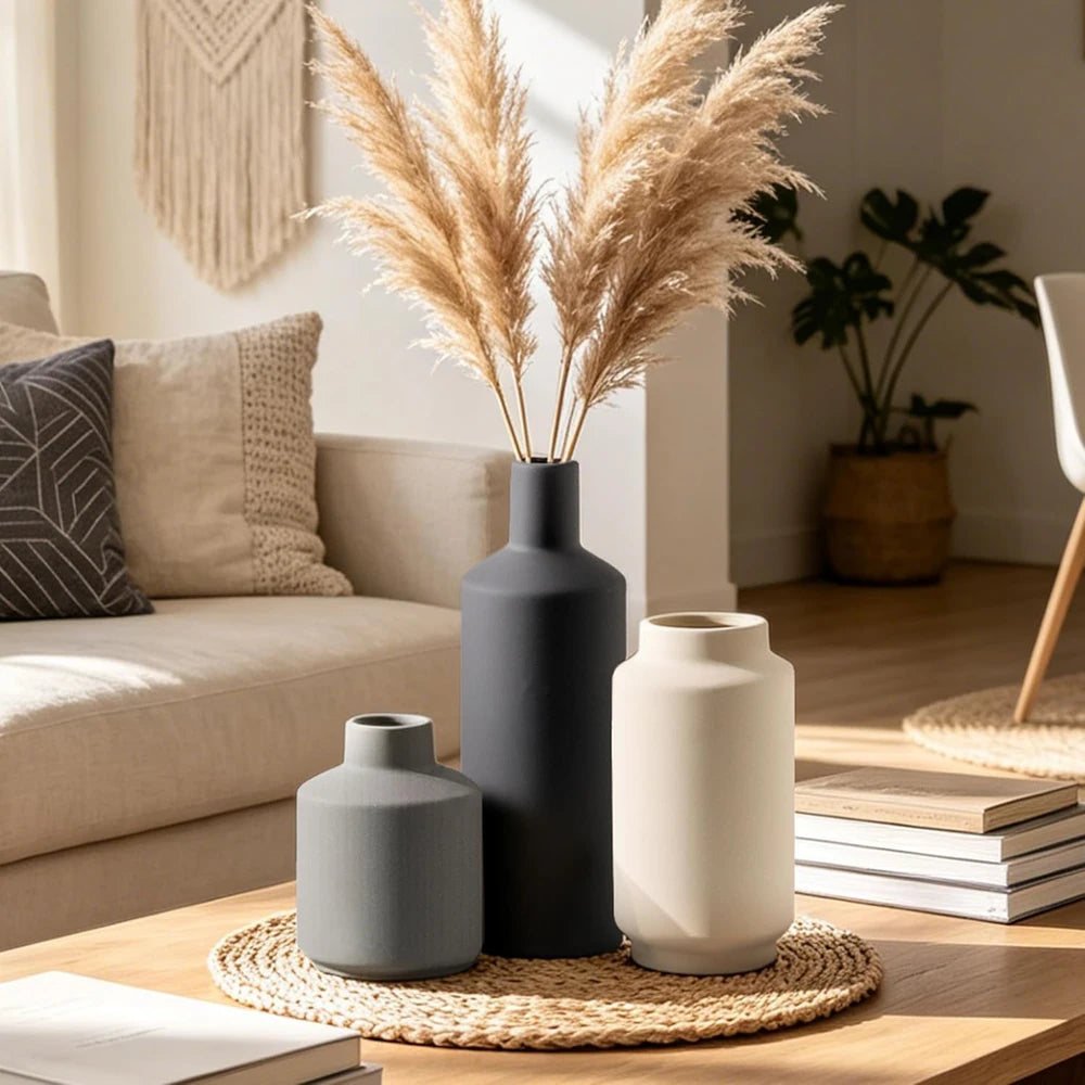 Ceramic Vase Set of 3